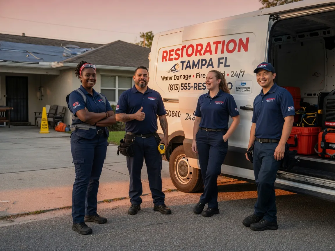 Water Damage Restoration company in Mcfarlan, NC